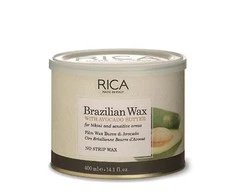 Vaškas su avokado sviestu jautriai odai Rica Brazilian Wax 400ml