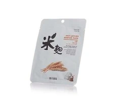 Veido kaukė su ryžių raugu MITOMO Rice Leaven Essence Face Mask 25g