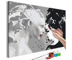Artgeist Tapybos pagal skaičius rinkinys - Juodas &amp; Baltas