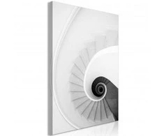 Artgeist Paveikslas - Baltas Stairs (1 Part) Vertical