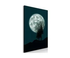 Artgeist Paveikslas - Beautiful Full Moon (1 Part) Vertical