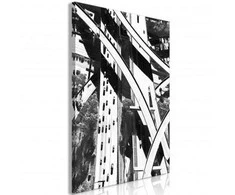 Artgeist Paveikslas - City Geometry (1 Part) Vertical