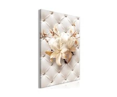 Artgeist Paveikslas - Diamond Lilies (1 Part) Vertical