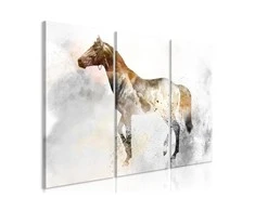 Artgeist Paveikslas - Fiery Steed (3 Parts)