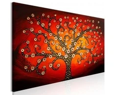 Artgeist Paveikslas - Fiery Tree (1 Part) Narrow