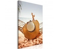 Artgeist Paveikslas - Hammock on the Beach (1 Part) Vertical
