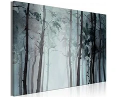 Artgeist Paveikslas - Hazy Forest (1 Part) Wide