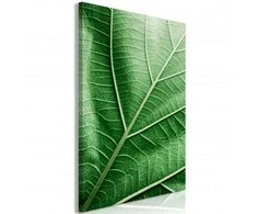 Artgeist Paveikslas - Malachite Leaf (1 Part) Vertical