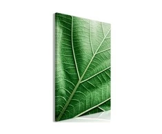 Artgeist Paveikslas - Malachite Leaf (1 Part) Vertical