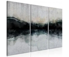 Artgeist Paveikslas - Mountain Surface of the Lake (3 Parts)