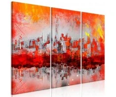 Artgeist Paveikslas - New York Sunset (3 Parts)