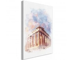 Artgeist Paveikslas - Painted Parthenon (1 Part) Vertical