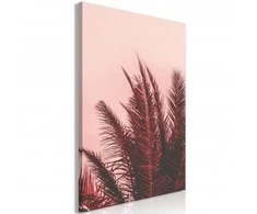 Artgeist Paveikslas - Palm Trees at Sunset (1 Part) Vertical