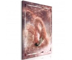 Artgeist Paveikslas - Space Flamingo (1 Part) Vertical