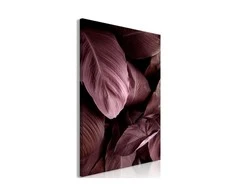Artgeist Paveikslas - Velvet Leaves (1 Part) Vertical