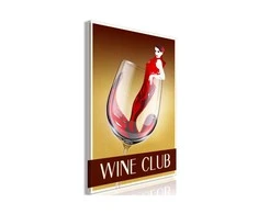 Artgeist Paveikslas - Wine Club (1 Part) Vertical