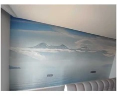Fototapetai - Kalnai danguje 360x264cm
