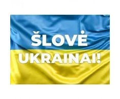Magnetinis lipdukas Ukrainos vėliava 1+1 DOVANU