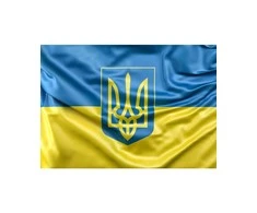 Magnetinis lipdukas Ukrainos vėliava 1+1 DOVANU