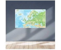 Plakatas Pasaulio žemėlapis (lietuvių. k.)