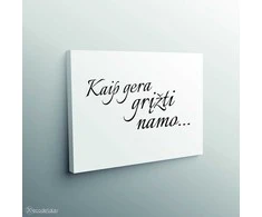 Drobė Kaip gera grįžti namo