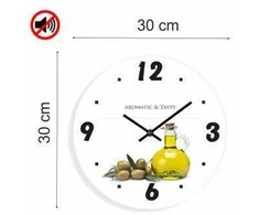 Sieninis laikrodis su spauda - Alyvuogių aliejus (PASKUTINIS)