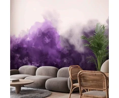 Fototapetai - Akvarelinė variacija violetinė