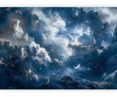 Fototapetai - Astronominiai stebuklai debesys ir žvaigždės