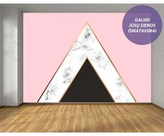 Fototapetai - Balto marmuro tekstūra