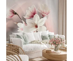 Fototapetai - Baltos magnolijos