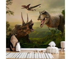 Fototapetai - Dinozaurų aikštė