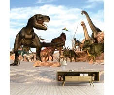 Fototapetai - Dinozaurų miestas