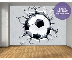 Fototapetai - Futbolo kamuolys