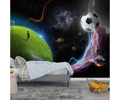 Fototapetai - Futbolo nuotykiai kosmose