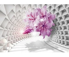 Fototapetai – Futuristiniai žiedai erdvėje