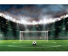Fototapetai - Kamuolys futbolo stadione