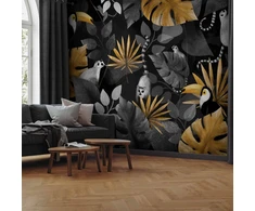 Fototapetai - Linksmi lemūrai