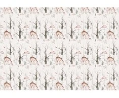 Fototapetai - Miškas ir stirnos