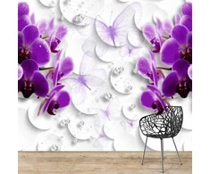 Fototapetai - Orchidėjos brangakmeniai