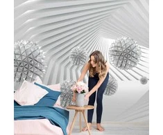 Fototapetai - Origami burbulai