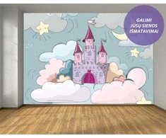 Fototapetai - Piešta pasakų pilis