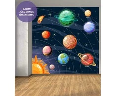 Fototapetai - Saulės sistema. Planetos