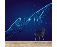 Fototapetai - Skaitmeninis prisilietimas