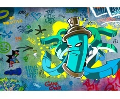 Fototapetai - Spalvotas grafitis