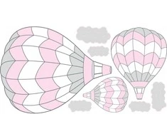 Interjero lipdukas vaikams Oro balionai