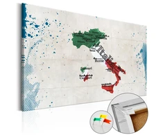 Kamštinis žemėlapis - Italija