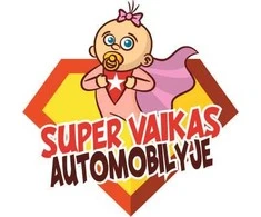 Lipdukas Super Vaikas automobilyje