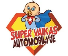 Lipdukas Super Vaikas automobilyje