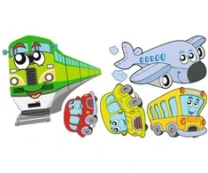 Lipdukas vaikams "Automobiliai 1"