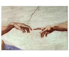 Paveikslas Adomo sutvėrimas – rankos (Michelangelo)
